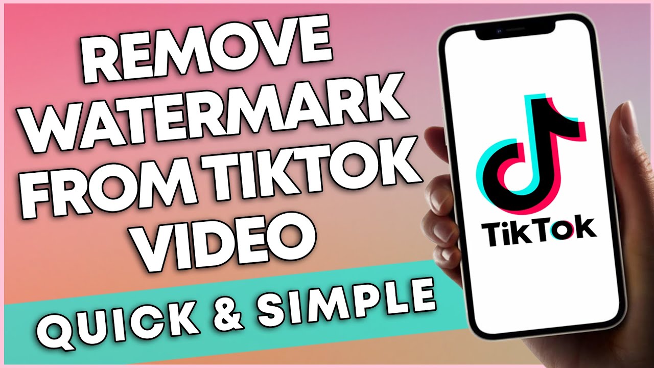 How to Remove Watermark From TikTok for Free