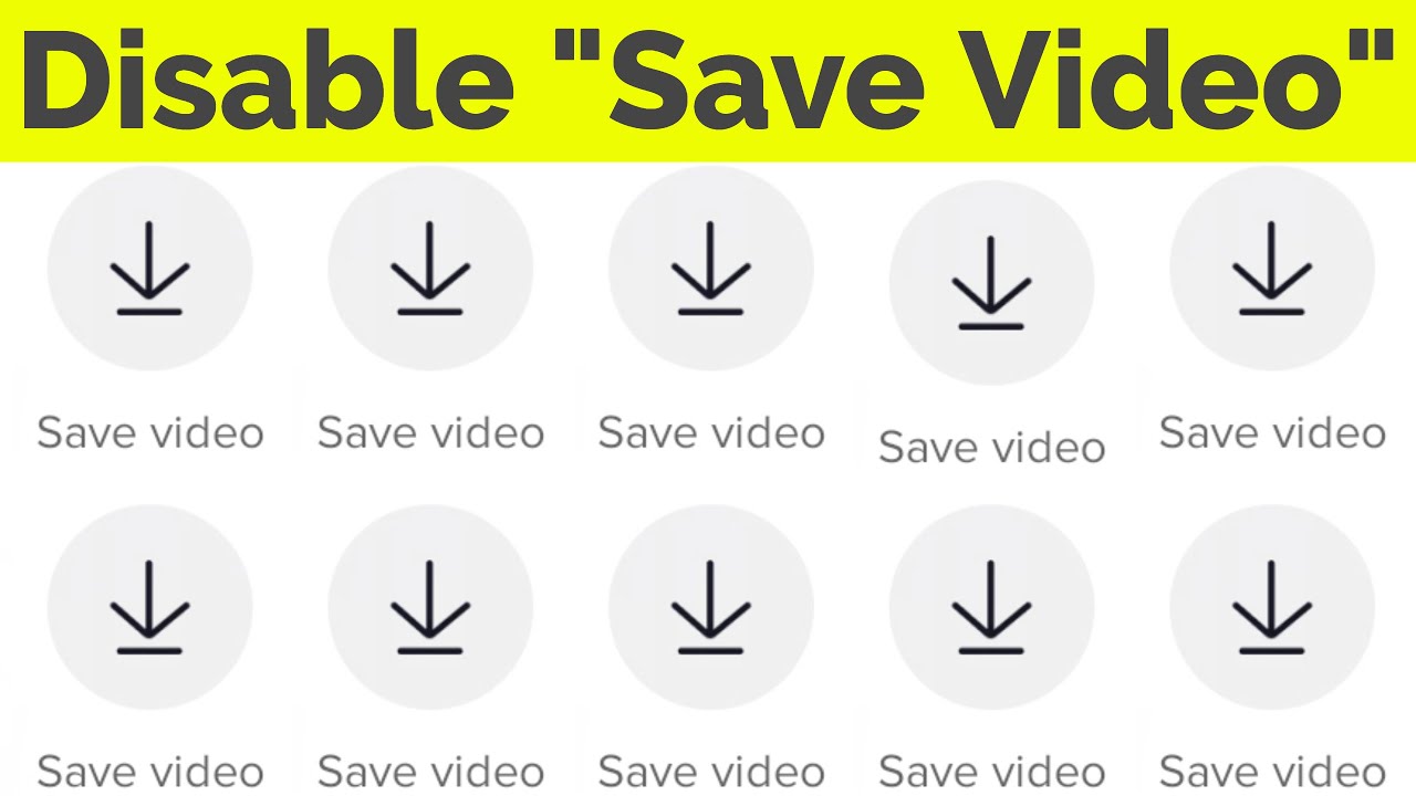 How to Turn off Saving Videos on TikTok